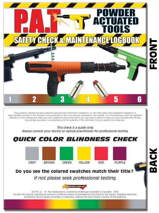OHS Industry Logbooks Products