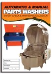Parts Washer Safety Check Logbook
