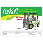 Forklift Safety Check Logbook - MULTI SHIFT