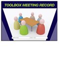 Toolbox Meeting Record Logbook